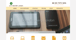 Desktop Screenshot of datarecoverylondon.co.uk